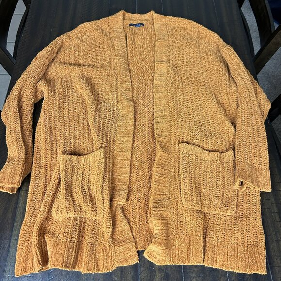 American Eagle Rusty Orange Cardigan - Picture 4 of 6